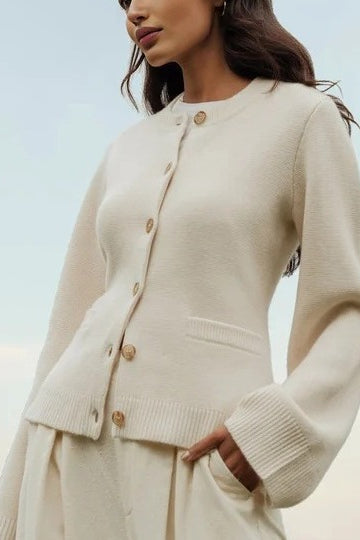 Soft Plush Relaxed Cardigan