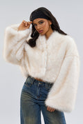 Vintage Faux Fur Short Coat