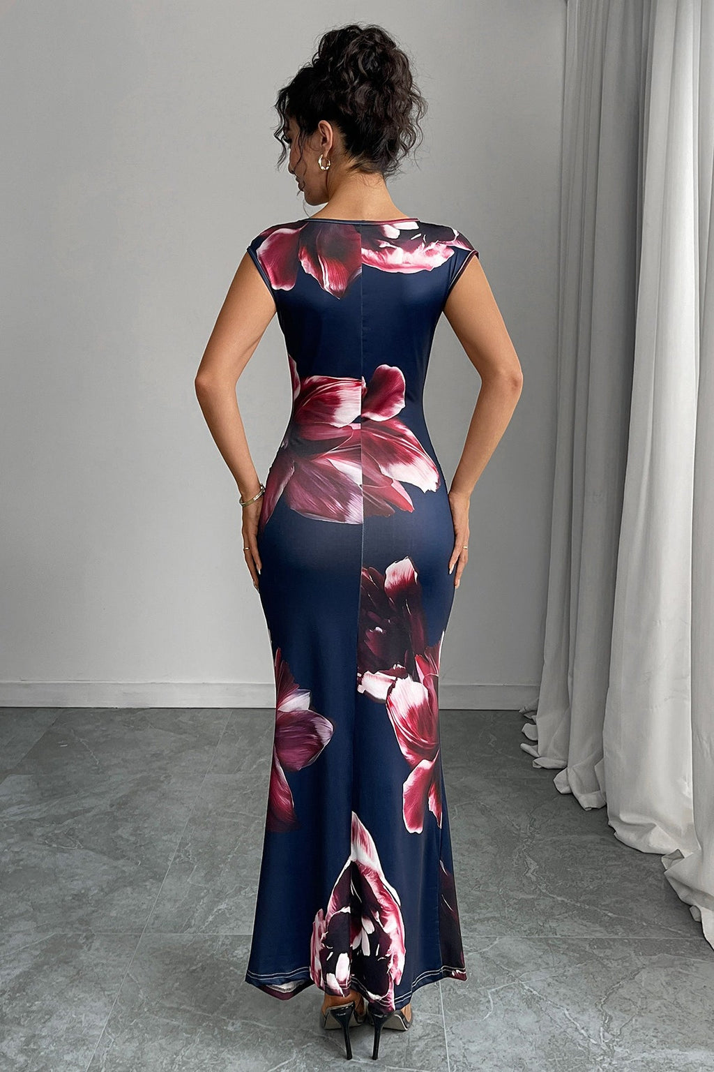 Sleeveless Bodycon Pencil Maxi Dress