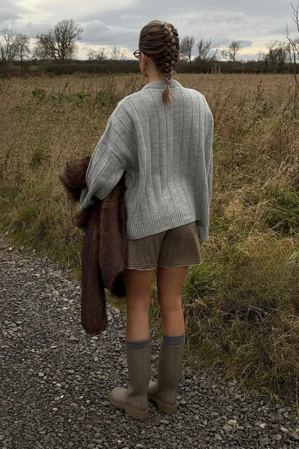 Soft Rib Relaxed Cardigan