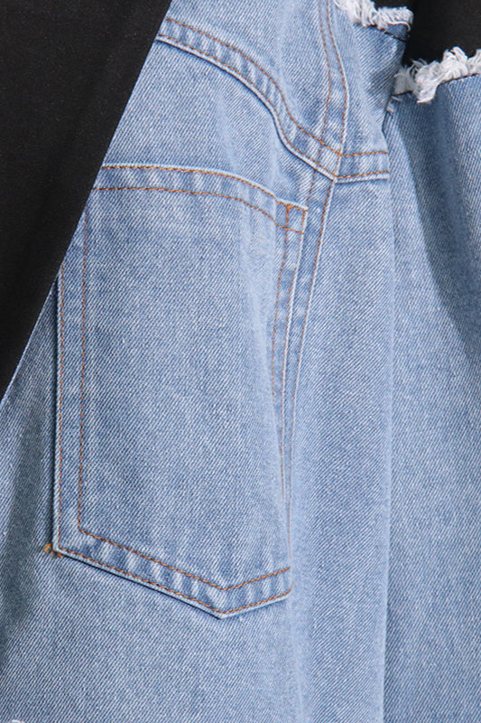 Loose Fit Summer Denim Coat