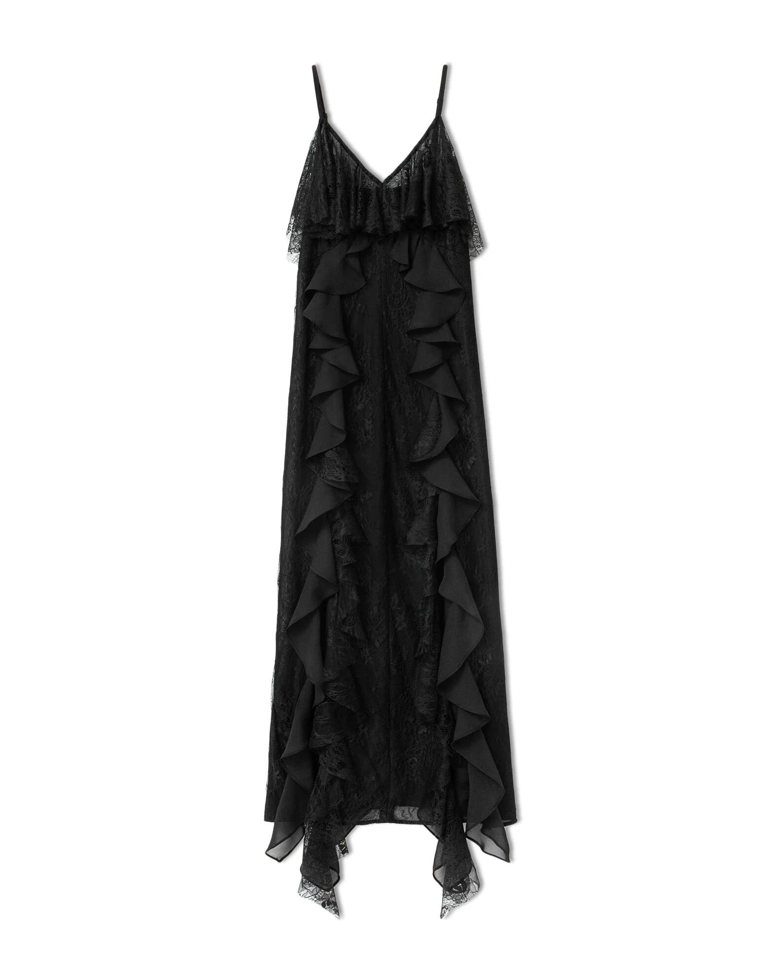 Sleeveless Lace Slim Maxi Dress
