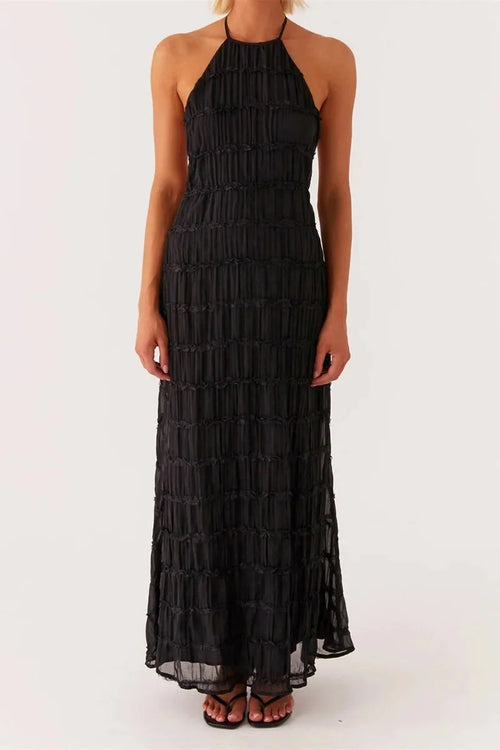Bodycon Sleeveless Backless Maxi Dress
