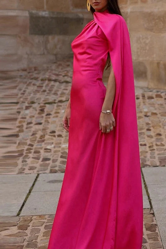 Hollow Out Sleeveless Backless Maxi Dress