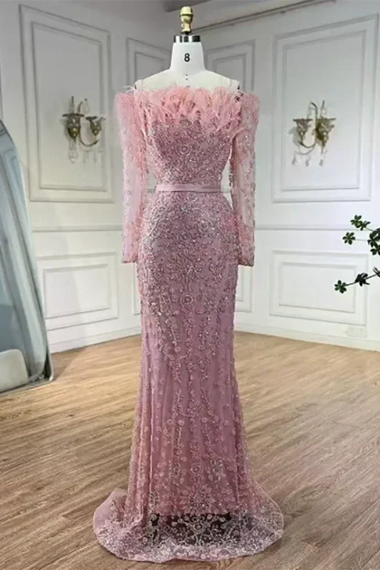 Elegant Off-Shoulder Slim Maxi Dress