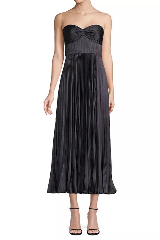 Elegant High Waist Sleeveless Backless Maxi Dress