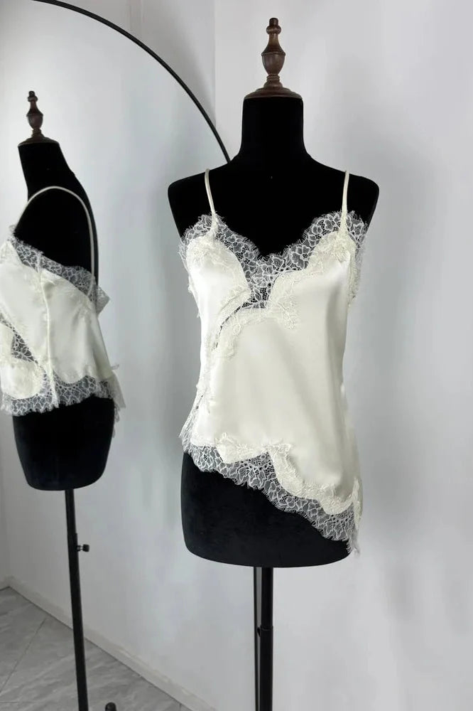 Lace Backless Patchwork V-Neck Slim Bodycon Mini Dress