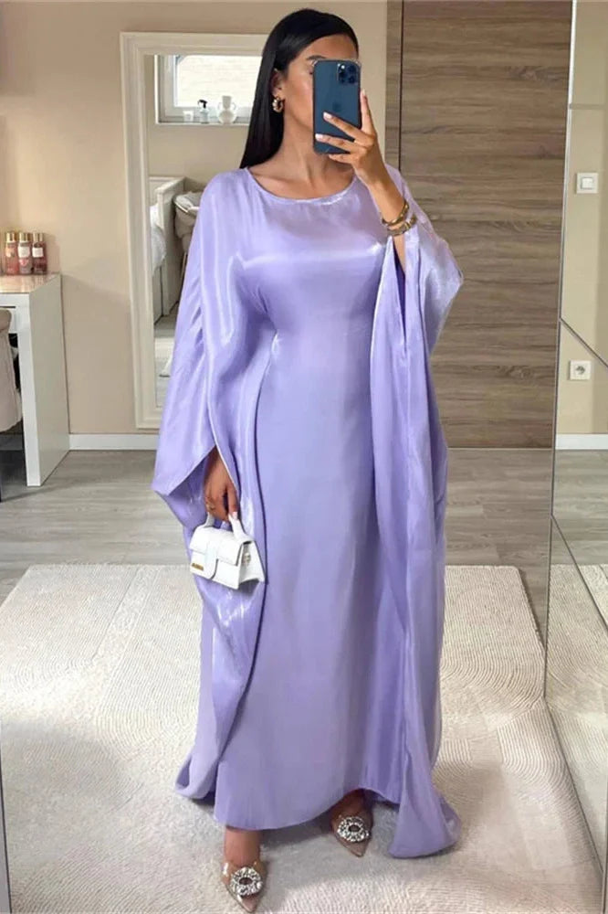 Elegant Long Sleeve Maxi Dress