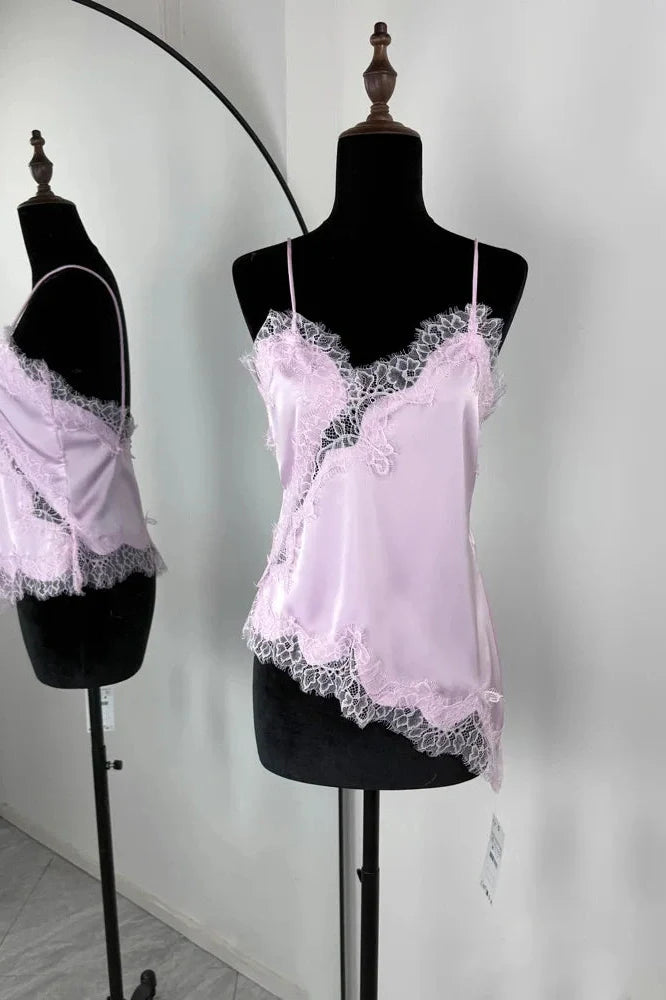 Lace Backless Patchwork V-Neck Slim Bodycon Mini Dress