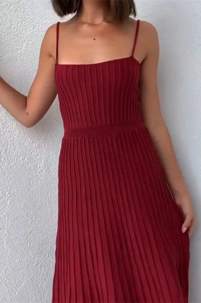 Patchwork High Waist Backless Maxi Dress