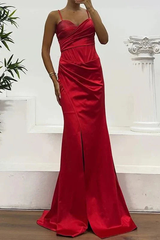 Hollow Out High Waist Split Sleeveless Maxi Dress
