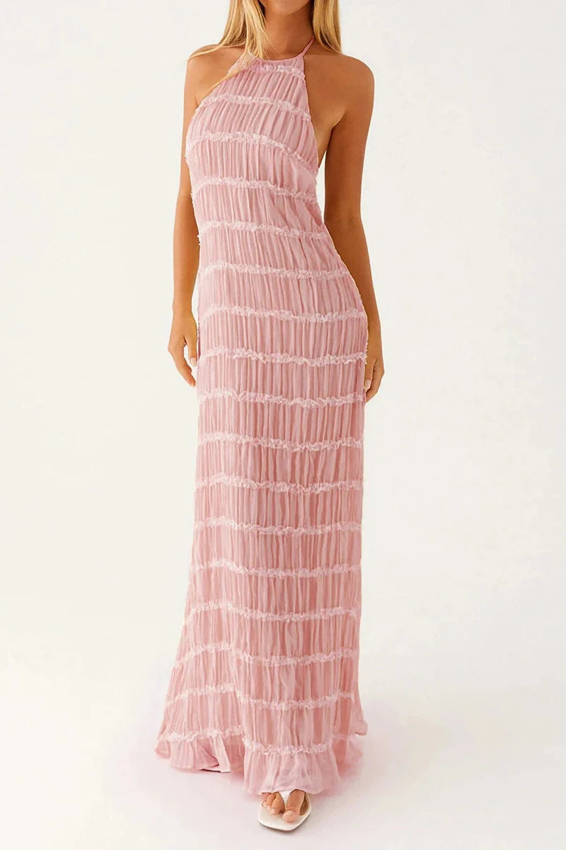 Bodycon Sleeveless Backless Maxi Dress