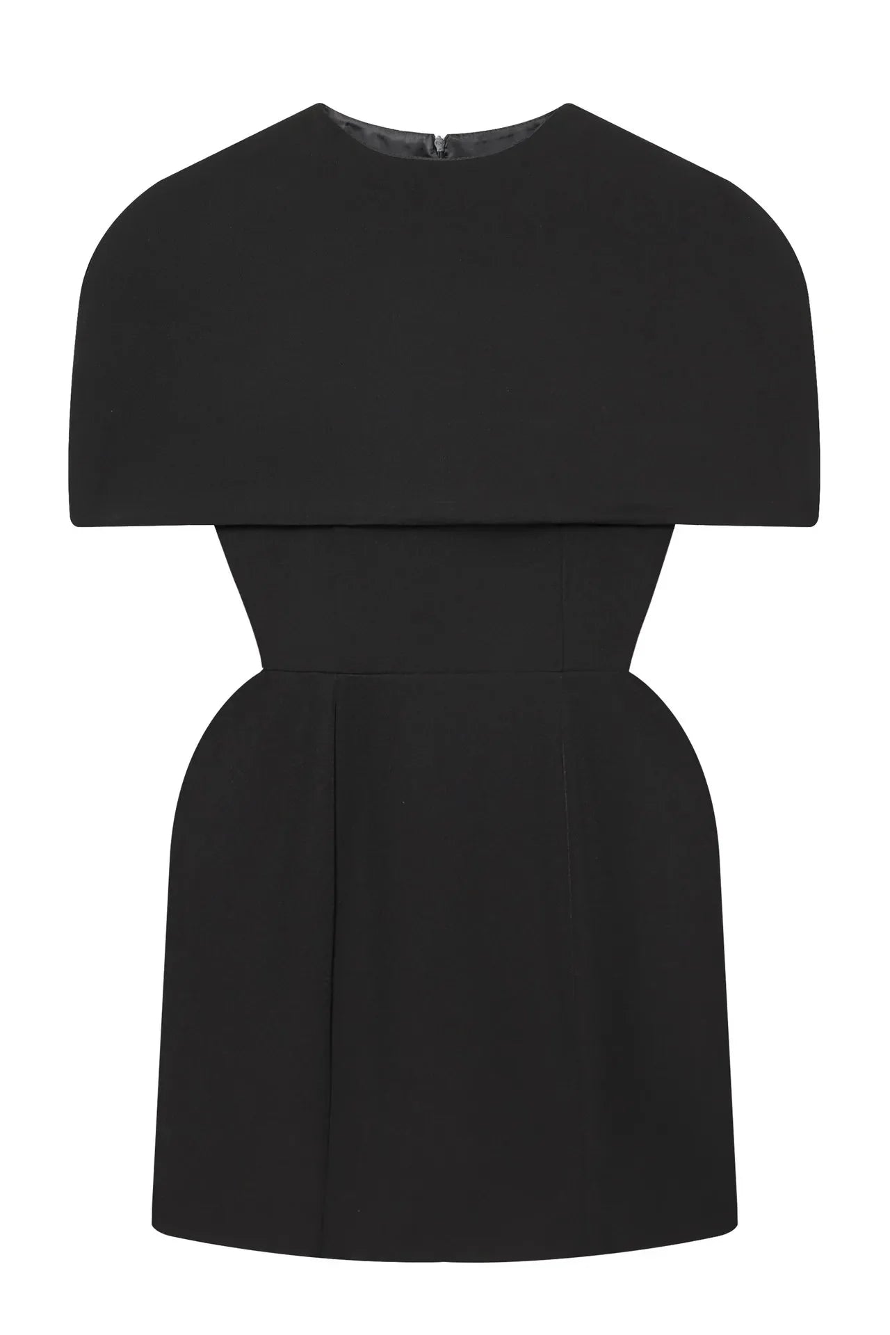 Elegant Sleeveless Round-Neck Mini Dress