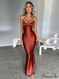 Backless Bandage Maxi Dress