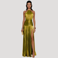 Robe Longue Élégante Femme Dos Nu Pour Soirée