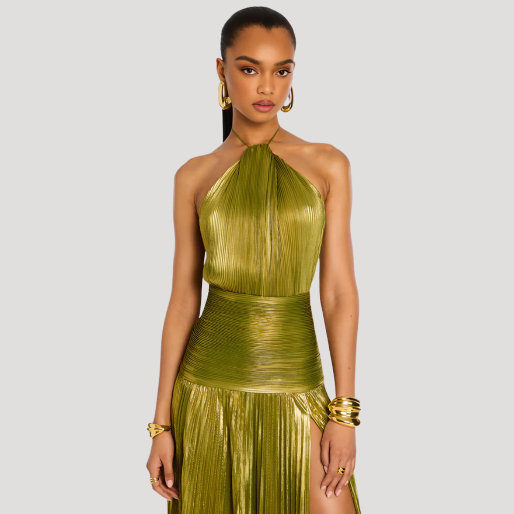 Robe Longue Élégante Femme Dos Nu Pour Soirée